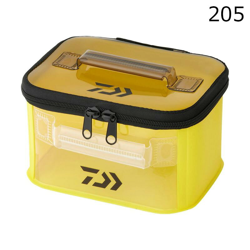 【返品種別A】□「返品種別」について詳しくはこちら□2026年10月 発売ダイワTBシリーズにシンデレラフィット！　TBシリーズ専用設計のEVAツールバッグ。ダイワTBシリーズ（タックルボックス）にぴったり収納可能なツールバッグ。タックルボックスのサイズに合わせた2サイズ「205サイズ」と「255サイズ」を展開。さらに、透明窓仕様により、中身が一目で確認可能。◆タックルボックスぴったり収納205サイズは、TB4500、TB5000にぴったり収納可能。255サイズは、TB7000、TB9000にぴったり収納可能。◆タックルボックスにケースと並べてすっきり収納ダイワマルチケース205、255と同じ横幅サイズに設定。タックルボックスにケースと並べてすっきり収納可能。◆2か所のハンドル＆透明窓仕様天面と側面の2か所にハンドルを設置。縦でも横でも収納可能。天面は半透明、側面は透明窓仕様。収納向きを問わず、中身を確認することが可能。■　仕　様　■サイズ(約)：幅20.5×奥行15.5×高さ12.5cm重量(約)：0.27kg材質：EVA、PVC[30004195ダイワ]ダイワアウトドア＞フィッシング＞バッグ