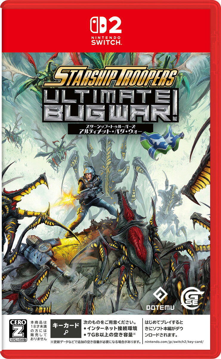 Game Source Entertainment 【Switch2】スターシップ・トゥルーパーズ：アルティメット・バグ・ウォー [POT-P-ABPDB NSW2 スタ-シップ　トゥル-パ-ズ　アルティメット　バグ　ウォ-]