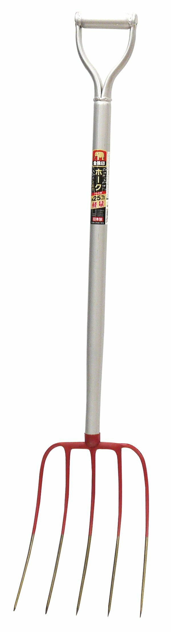 金象 軽量ホーク5本爪 アルミP柄 #9247