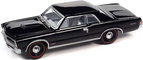 JOHNNY LIGHTNING 1/64 1965 ポンティアック GTO グロスブラック【JLSP290A】 ミニカー