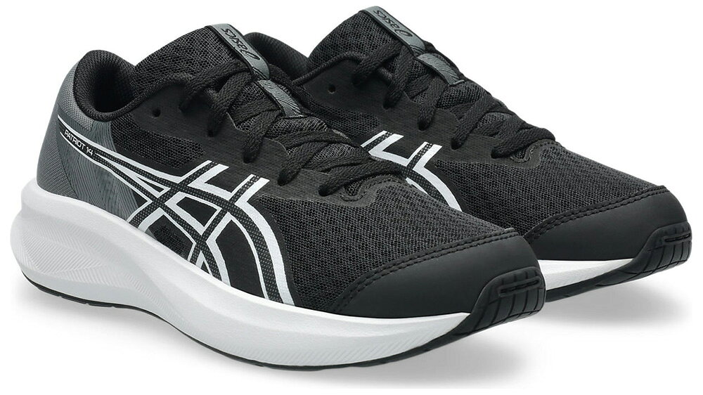 アシックス キッズ ランニングシューズ PATRIOT 14 GS（Black/White・サイズ：20.0cm） 1014A392-002-20.0 asics