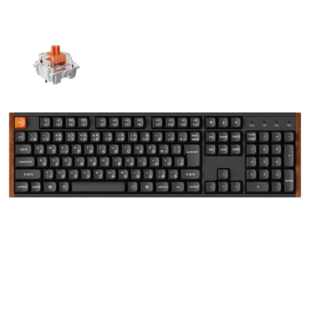 Keychron K10 MAX QMK ワイヤレスカスタム・メカニカルキーボード 日本語配列・スペシャルエディション White LED（プラスチックフレーム） Keychron Silent K Pro 赤軸（静音スイッチ） K10M-G6W-JIS