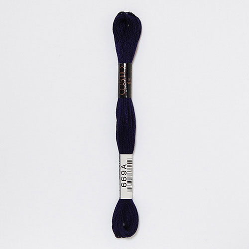 COSMO 25番 刺しゅう糸 8m(669) COSMO25-669