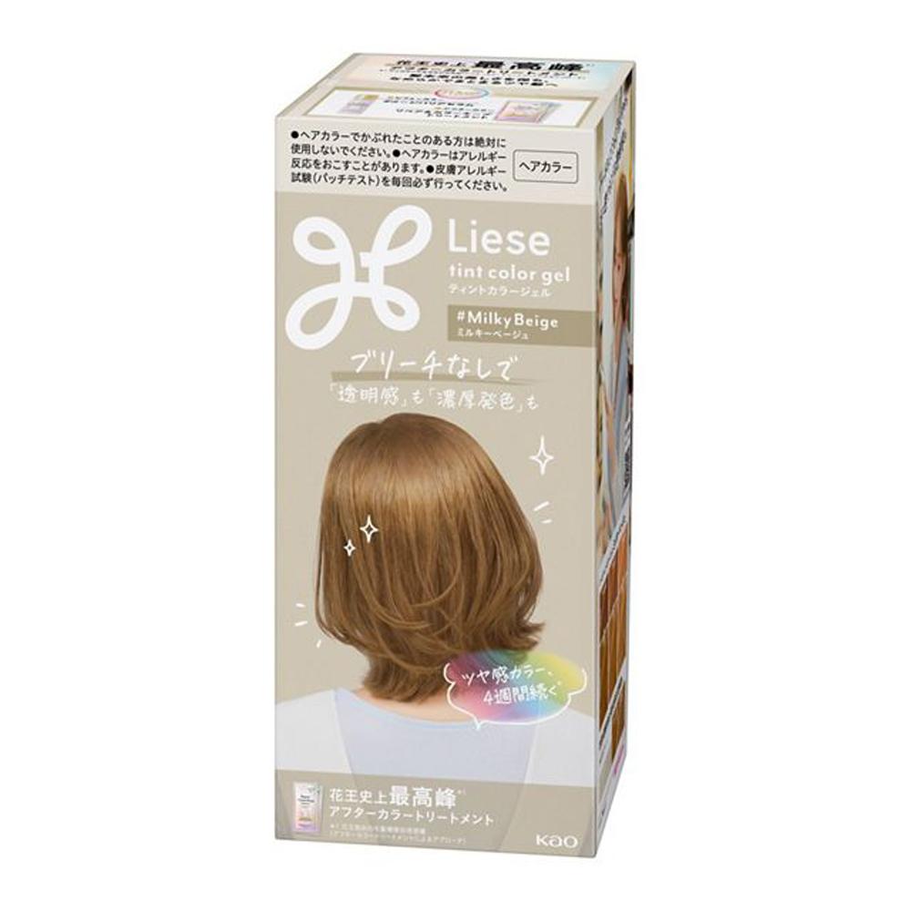 【返品種別A】□「返品種別」について詳しくはこちら□※仕様及び外観は改良のため予告なく変更される場合がありますので、最新情報はメーカーページ等にてご確認ください。※ご使用前には毎回必ず皮膚アレルギー試験（パッチテスト）をしてください※ご使用の際は使用説明書をよく読んで正しくお使いください。※次の方は使用しないでください。・今までに本品に限らずヘアカラーでかぶれたことのある方・今までに染毛中または直後に気分の悪くなったことのある方・皮膚アレルギー試験（パッチテスト）の結果、皮膚に異常を感じた方・頭皮あるいは皮膚が過敏な状態になっている方（病中、病後の回復期、生理時、妊娠中等）・頭、顔、首筋にはれもの、傷、皮膚病がある方・腎臓病、血液疾患等の既往症がある方・体調不良の症状が持続する方（微熱、倦怠感、動悸、息切れ、紫斑、出血しやすい、月経等の出血が止まりにくい等）※薬液や洗髪時の洗い液が目に入らないようにしてください。※眉毛、まつ毛には使用しないでください。※幼小児の手の届かないところに保管してください。※高温や直射日光を避けて保管してください。※注意：入浴中の使用はさけてください◆ブリーチなしで「透明感」も「濃厚発色」も。◆うるおったツヤ感カラー、4週間続く*1◆360度あざやか、光に透けるような透明感。◆高発色を叶える独自ジェルが、なじませるだけで髪1本1本に密着。根元の髪色の段差まで、ムラなくきれいに染め上げる。◆色落ち過程の赤み・黄みを抑える色設計◆カラー剤：うるおい成分配合（ローヤルゼリーエキス、キイチゴエキス）◆H-Linx技術搭載の2種のトリートメントセット付　・【カラーの前に使用】　ダメージバリアセラム　・【カラーの後に使用】　リペア＆カラーキープトリートメント(2包)◆花王史上最高峰*2 アフターカラートリートメント。髪本来の美しさを保ち、なめらかでまとまるツヤ髪へ*1染める前と4週間後の比較　*2花王独自の毛髪補修技術搭載(アフターカラートリートメントによるアプローチ）■ご使用方法●ご使用の際は、必ず同封の使用説明書をよく読んで正しくお使いください。●染毛の2日前（48時間前）には、毎回必ず皮膚アレルギー試験（パッチテスト）を行ってください。●染まりや剤の混ざりやすさに影響しますので、混合前に室温が20〜30℃の場所に1時間以上置いてからご使用ください。ヘアカラー前の乾いた髪に、髪全体がしっとりぬれるくらい、添付のダメージバリアセラムを適量塗り広げます。（洗い流す必要はありません）1.1剤を2剤に加え、しっかり混ぜ合わせます。2.髪全体に、混合液をたっぷり塗り広げて（セミロングヘアで1箱目安）30分放置します。3.よくすすいだ後、シャンプーをして添付のリペア＆カラーキープトリートメントを適量髪全体になじませ、洗い流します。※もう1包は2〜3日ほど後にご使用ください。混合液、すすぎ液が目に入らないようにご注意ください。■成分： 花王ヘアカラーLG10　1剤成分：トルエン-2，5-ジアミン＊、レゾルシン＊、塩酸2，4-ジアミノフェノキシエタノール＊、水、ラウレス硫酸Na、MEA、POEアルキル（12〜14）エーテル、エタノール、強アンモニア水、塩化ジメチルジアリルアンモニウム・アクリル酸共重合体液、塩化アンモニウム、塩化Na、香料、無水亜硫酸Na、アスコルビン酸、エデト酸塩、軟質ラノリン脂肪酸、BG、カモミラエキス-1、ノバラエキス、ローヤルゼリーエキス、海藻エキス-1、キイチゴエキス、水酸化ナトリウム液　＊は「有効成分」無表示は「その他の成分」■成分：花王ヘアカラーLG　2剤成分：過酸化水素水＊、水、POEセチルエーテル、PG、ステアリルアルコール、セタノール、ステアルトリモニウムクロリド、ベヘニルアルコール、ヒドロキシエタンジホスホン酸液、硫酸オキシキノリン-2、水酸化ナトリウム液、リン酸　＊は「有効成分」無表示は「その他の成分」■成分：花王ダメージバリアセラム成分：水、エタノール、ソルビトール、クエン酸、加水分解コラーゲン、加水分解シルク、ヒアルロン酸Na、ジペプチド-15、ポリクオタニウム-6、トルエンスルホン酸、ヒドロキシエチルセルロース、PEG-60水添ヒマシ油、水酸化Na、香料、PG、クオタニウム-80、メチルパラベン■成分：花王ダメージリペア＆カラーキープトリートメント成分：水、ステアリルアルコール、ジメチコン、セタノール、DPG、エタノール、ソルビトール、トコフェロール、ユビキノン、乳酸、リンゴ酸、スクワラン、ローヤルゼリーエキス、レモングラス葉/茎エキス、レモン果実エキス、ユーカリ葉エキス、加水分解コンキオリンタンパク、アモジメチコン、ステアロキシプロピルジメチルアミン、ポリシリコーン-9、ベヘントリモニウムクロリド、ラウレス-16、ヘキサ（ヒドロキシステアリン酸/ステアリン酸/ロジン酸）ジペンタエリスリチル、香料、ベンジルアルコール、PEG-400、ポリクオタニウム-52、パルミチン酸イソプロピル、ホホバエステル、ビスメトキシプロピルアミドイソドコサン、セトリモニウムクロリド、セテアレス-7、アルギン酸Na、セテアレス-25、ポリアクリル酸、BG、フェノキシエタノール※商品の改良や表示方法の変更などにより、実際の成分と一部異なる場合があります。実際の成分は商品の表示をご覧ください。■販売名称：花王ヘアカラーLG10　1剤花王ヘアカラーLG　2剤花王ダメージバリアセラム花王ダメージリペア＆カラーキープトリートメント■商品区分：医薬部外品■原産国：日本発売元、製造元、輸入元又は販売元：花王商品区分：医薬部外品広告文責：株式会社Joshin(06-6633-1111)日用雑貨＞バス・トイレ・洗面＞ヘアカラー＞女性用＞ヘアカラー・マニキュア