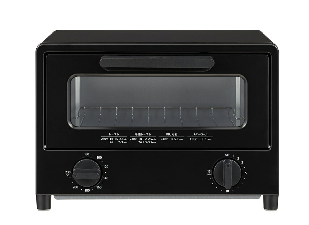 東芝 オーブントースター　ブラック HTR-3C(K) TOSHIBA [HTR3CK]