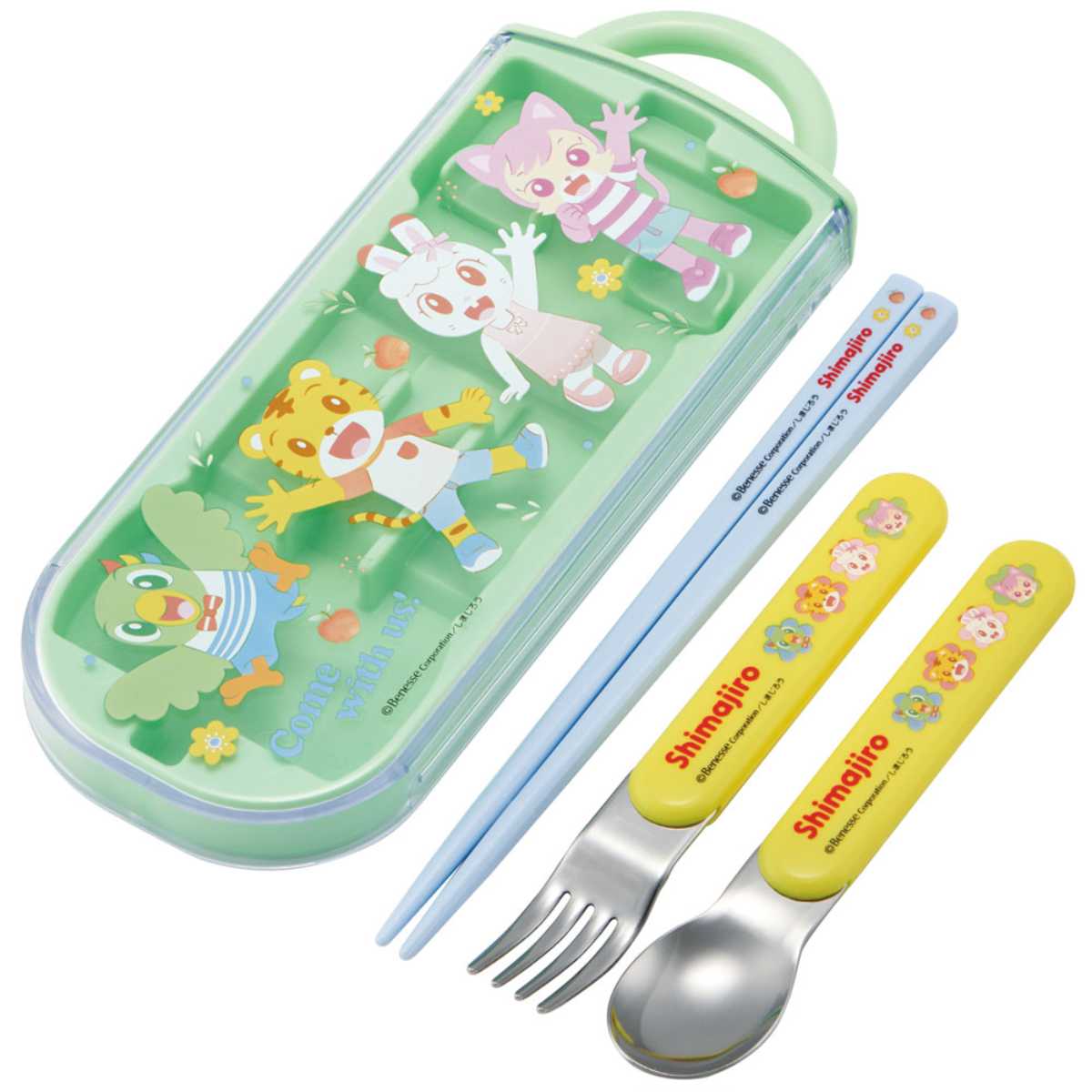 スケーター 抗菌食洗対応トリオセット(しまじろう23) TACC2AG [TACC2AG]