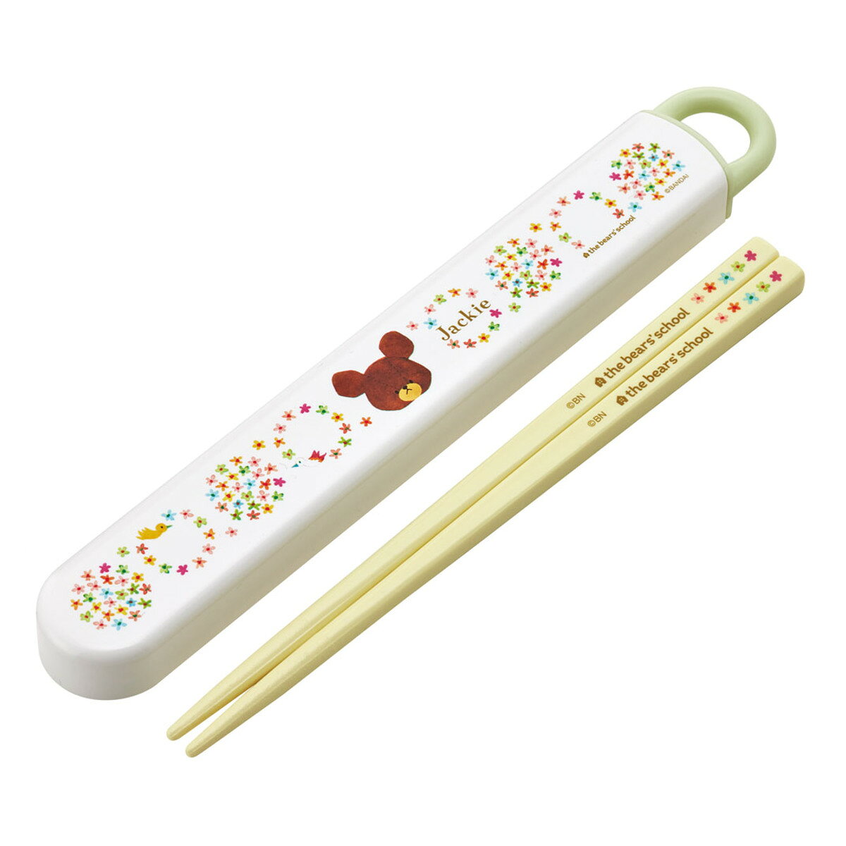 【返品種別A】□「返品種別」について詳しくはこちら□食洗機対応のスライド式で開けやすい箸・箸箱セット◆開けやすいスライド式箸箱とお箸のセットです。◆箸箱は分解できるので洗いやすくて衛生的です。◆お箸には名入れスペースがあります。◆便利な名前シール付きです。◆食洗機対応です。◆全体に抗菌加工が施されています。◆すべての細菌の増殖を抑制するものではありません。■　仕　様　■サイズ(約)： 幅19.5×奥行2.7×高さ1.5cmお箸の長さ(約)：長さ16.5cm材質：箸箱本体：ポリプロピレン/箸箱蓋・お箸：AS樹脂内容量：1個（お箸、箸箱、名前シール）パーツ別耐熱温度(約)：箸箱本体：140度箸箱蓋・お箸：100度食器洗い乾燥機：使用可能[428015スケタ]スケーター調理家電＞キッチン用品＞食器関連＞スプーン・フォーク・箸