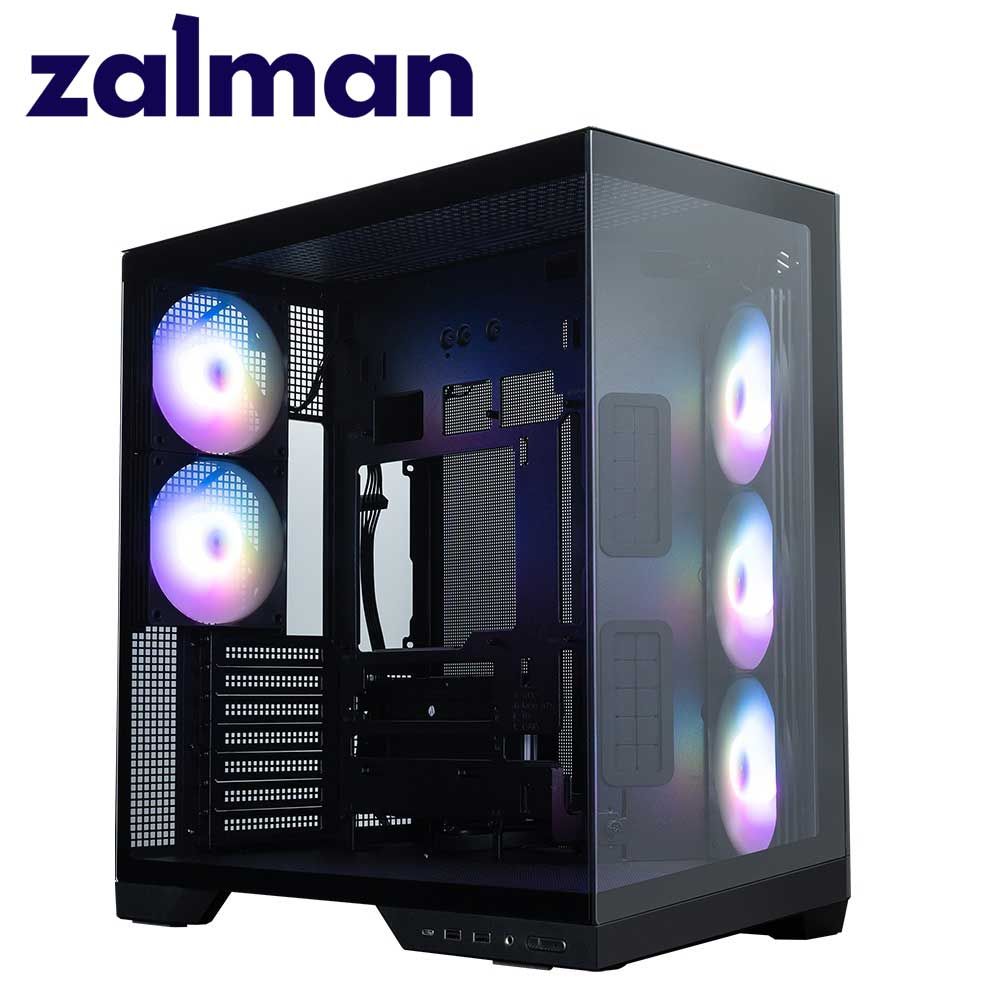 ZALMAN ATX/Micro-ATX/Mini-ITX対応 ミドルタワーPCケース D50（ブラック） D50BLACK
