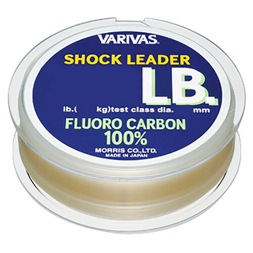 バリバス ショックリーダー フロロカーボン 30m ナチュラル(3号/12lb) ショックリーダー フロロカーボン 30m(3ゴウ/12lb)VARIVAS フロロカーボンリーダー
