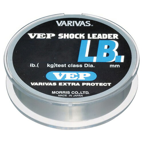 バリバス VEP ショックリーダー 50m ナチュラル(5号/20lb) VEP ショックリーダー 50m(5ゴウ/20lb) VARIVAS ナイロンリーダー