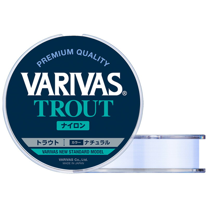 バリバス VARIVASトラウト ナイロン 100m ナチュラル(1.5号/6lb) VARIVASトラウト ナイロン 100m(1.5ゴウ/6lb)VARIVAS ナイロンライン