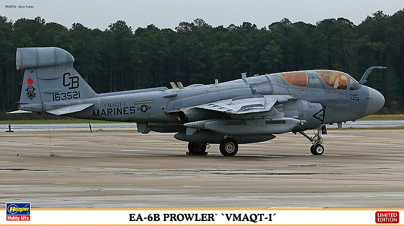 ハセガワ 【再生産】1/72 EA-6B プラウラー “VMAQT-1”【02169】 プラモデル