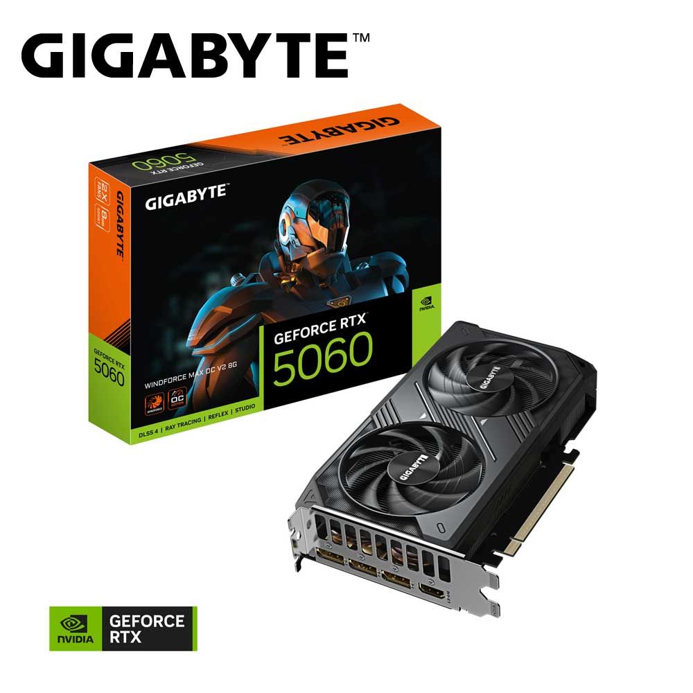 GIGABYTE GeForce RTX 5060 WINDFORCE MAX OC V2 8Gの商品画像