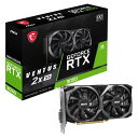 MSI GeForce RTX 3050 VENTUS 2X XS 8G OC / PCI Express 4.0 グラフィックスボード 3050VENTUS2XXS8GOC