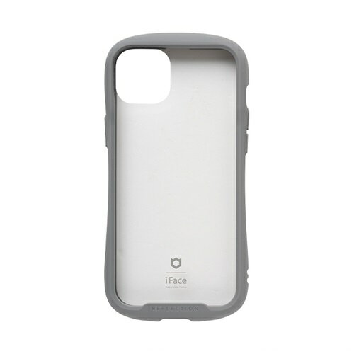 Hamee iPhone 15 Plus用 強化ガラスケース iFace Reflection（グレー） 41-959220