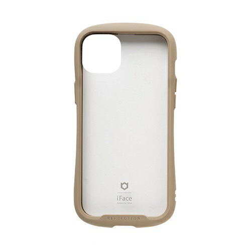 Hamee iPhone 15 Plus用 強化ガラスケース iFace Reflection（ベージュ） 41-959244