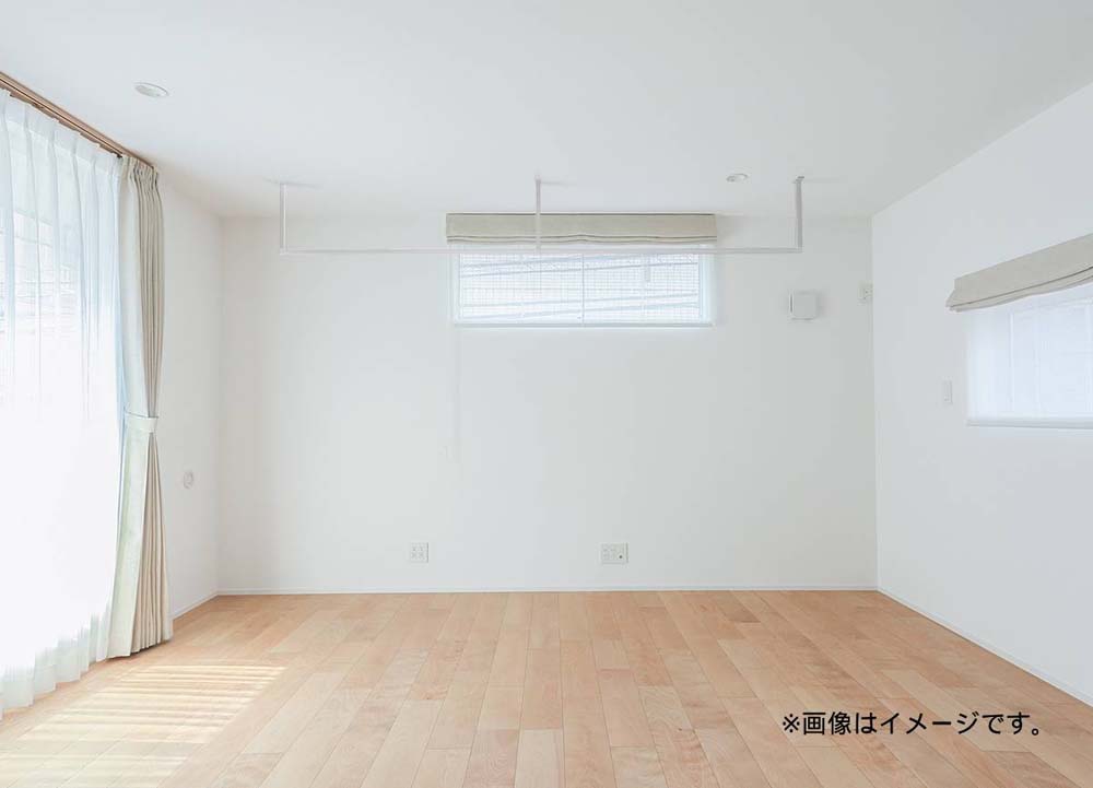 森田アルミ 天井付け物干しkacu E型(ホワイト)W2886×H450 KAC2845E-WH [KAC2845EWH]
