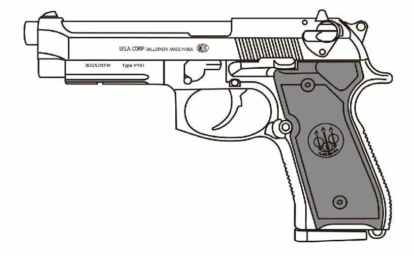 マルシン マルシン工業 M9A1 マットブラックABS モデルガン