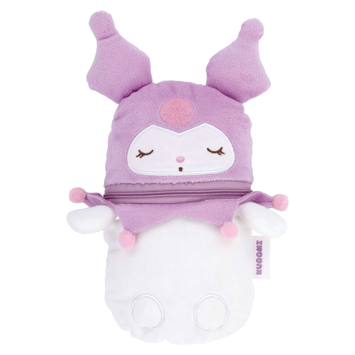 【返品種別A】□「返品種別」について詳しくはこちら□◆サンリオキャラクターの可愛い縦型ポーチです。◆高さが約19.5cmあり、小物やコスメ類などの収納にぴったりです。◆後ろ姿まで可愛いデザインです。◆ファスナーが後ろまであり、開口部が大きく開くので取り出しが楽にできます。◆プレゼントにもおすすめです。■　仕　様　■サイズ(約)：幅11×奥行6.5×高さ19.5cm ※耳除く材質：ポリエステル内容量：1個洗濯：不可対象年齢：6歳以上[481957スケタ]スケーター生活家電＞インテリア＞クッション＞ぬいぐるみ