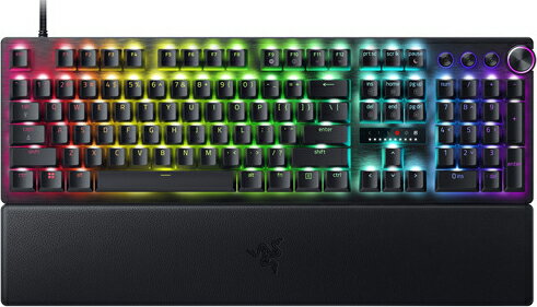 Razer 【国内正規品】ラピッドトリガー対応 光学式オプティカルキーボード 有線 フルサイズ 英語配列 Huntsman V3 Pro RZ03-04970100-R3M1 Razer 【国内正規品】ラピッドトリガー対応 光学式オプティカルキーボード 有線 フルサイズ 英語配列 Huntsman V3 Pro RZ03-04970100-R3M1