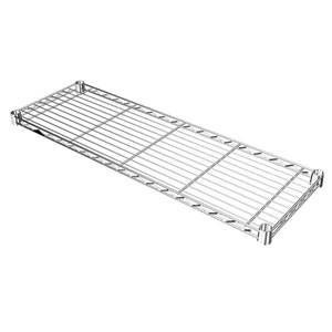 ルミナス スチールシェルフ（74.5×24.5cm） ST7525 Luminous ライトシリーズ ポール径19mm専用【スリーブ付属】 [ST7525]