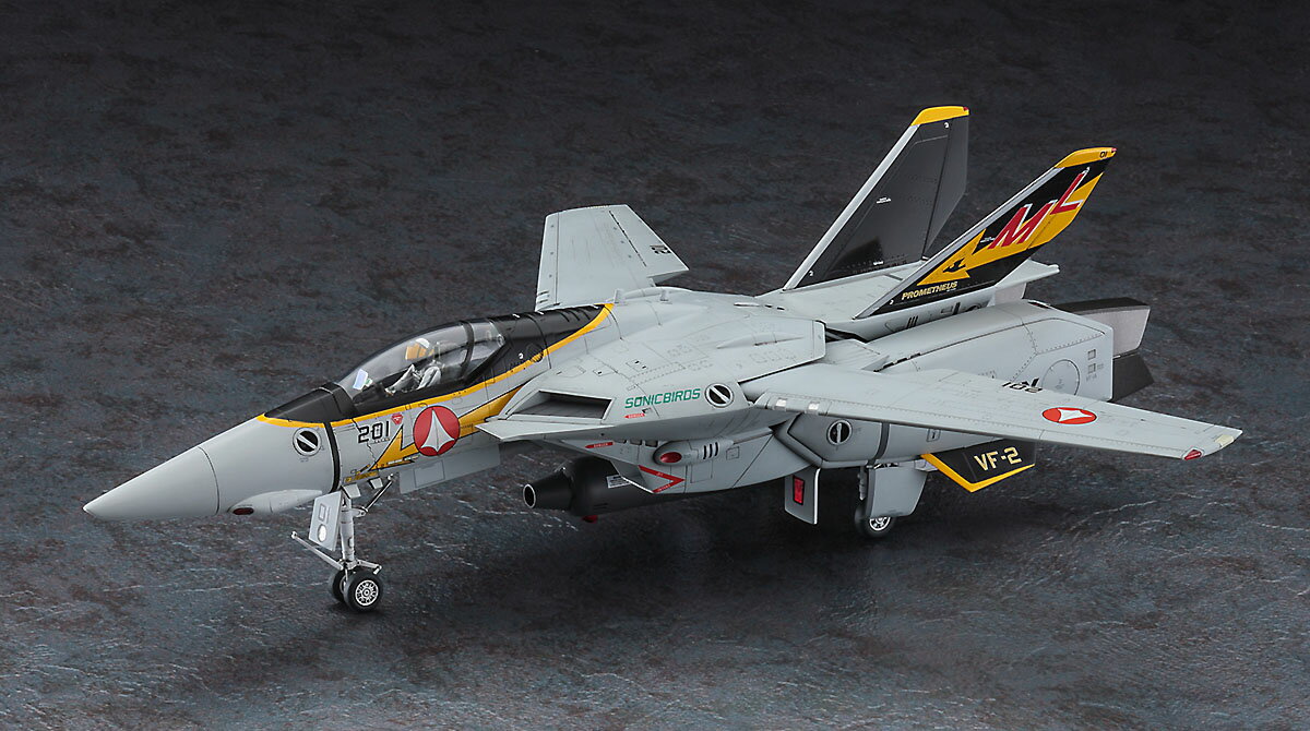 ハセガワ 【再生産】1/48 VF-1A バルキリー “VF-2 ソニックバーズ”【65875】 プラモデル