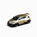 POP RACE 1/64 Pandem GR Yaris - Satin Gold ミニカー