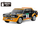 タミヤ 1/10 電動RCカー組立キット フィアット131 アバルト ラリー OLIO FIAT （MF-01Xシャーシ）（塗装済みボディ）【58723】 ラジコン