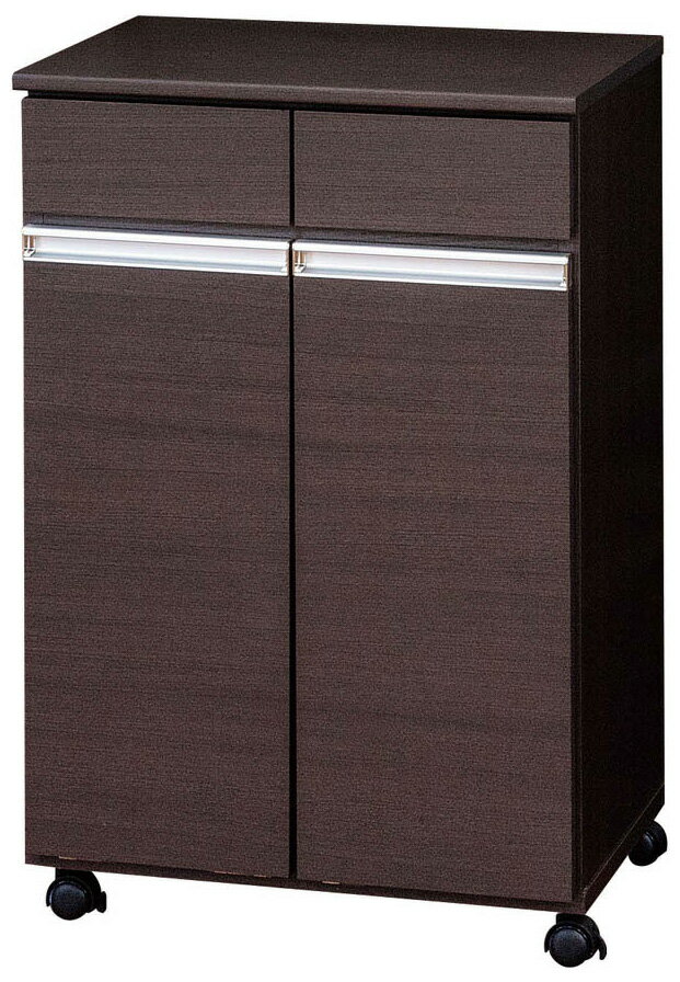 クロシオ ダイニングダストボックス2D（ブラウン）19L×2 23705 完成品 [23705クロシオ]