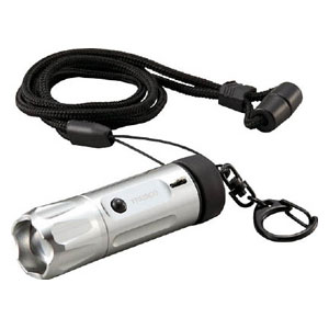 トラスコ中山 充電式LED懐中電灯 15ルーメン CPJL15 シガープラグ充電型 [CPJL15]