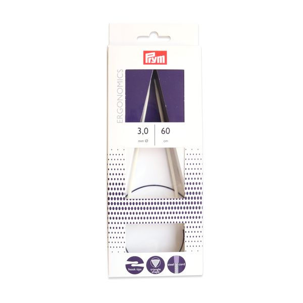 Prym エゴノミック輪針(ホワイト) PRM215602