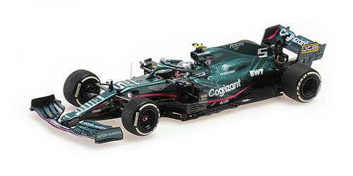 ミニチャンプス 1/43 アストン マーティン コグニザント フォーミュラ ワン チーム AMR21 セバスチャン ベッテル モナコGP 2021【417210605】 ミニカー