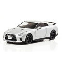 CAR-NEL 1/43 日産 GT-R Track edition engineered by nismo (R35) 2017 (Ultimate Metal Silver)　限定300台【CN431703】 ミニカー