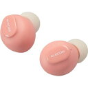LBT-TWS16PN エレコム 完全ワイヤレス Bluetoothイヤホン(ピンク) ELECOM