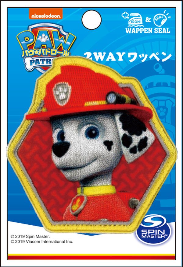 ミノダ パウ・パトロール　ワッペン大　マーシャル T01Y2339