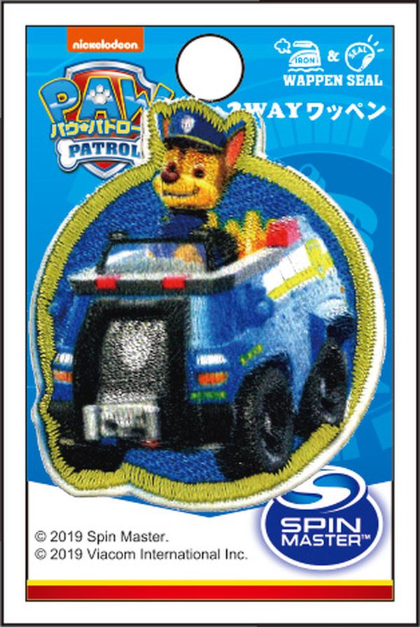 ミノダ パウ・パトロール ワッペン小 チェイス T01Y2346