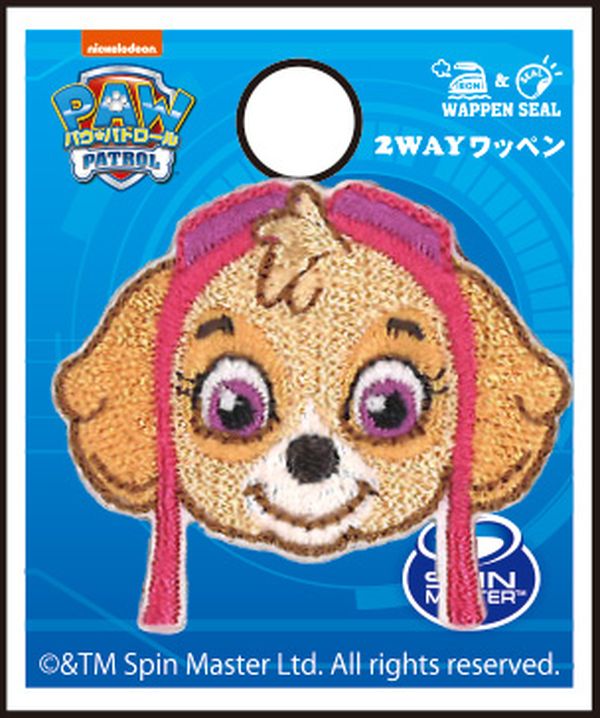 ミノダ パウ・パトロール　ミニワッペン　スカイ T01Y2352