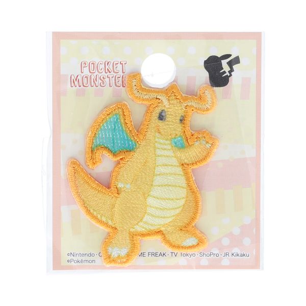 稲垣服飾 ポケットモンスター シールワッペン カイリュー POS022