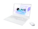 NEC 15.6型ノートパソコン NEC LAVIE N1556/GAW2-J パールホワイト（Co ...