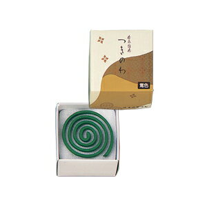 薫明堂 つきのわ(うぐいす) 香水線香　渦巻　8枚 #0850 [0850クンメイドウ]