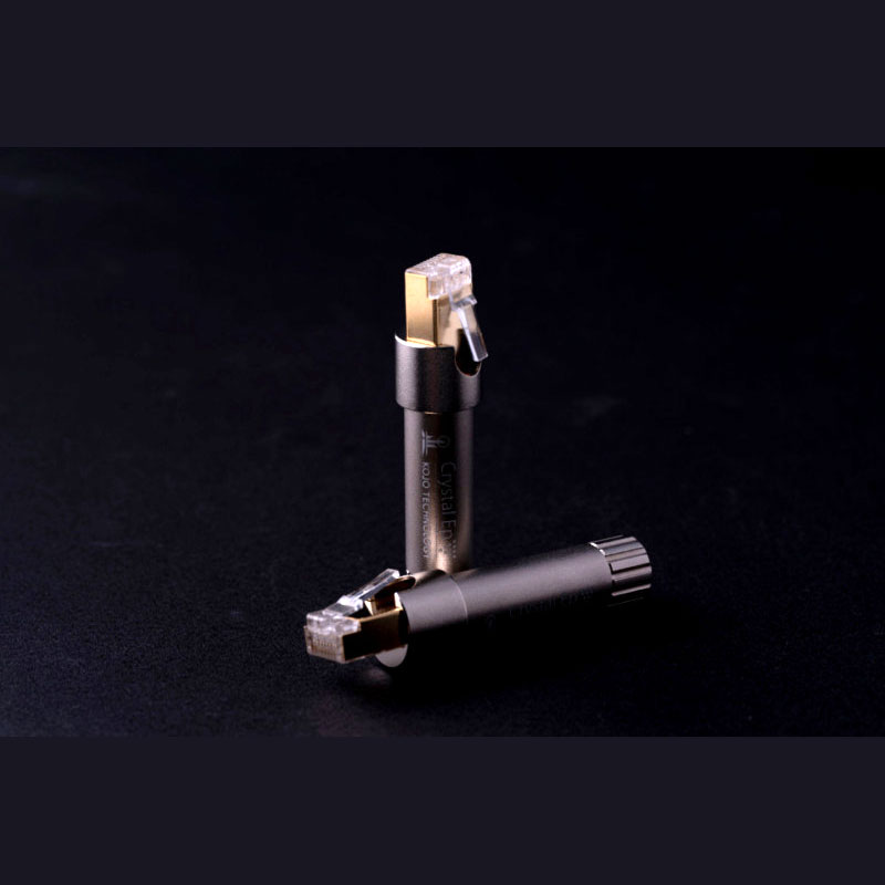 Crystal-EPLx2 光城精工 プラグ型仮想アース（LAN プラグ）x2個セット KOJO