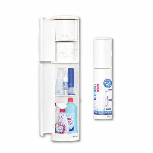 【返品種別A】□「返品種別」について詳しくはこちら□◆扉付き、必要最低限のシンプル収納。◆超スリムタイプのトイレ収納ケースです。◆必要最低限のものをコンパクトに収納したい方に。◆プラスチック素材で、木製品に比べ厚みが薄い分、コンパクトなのに...