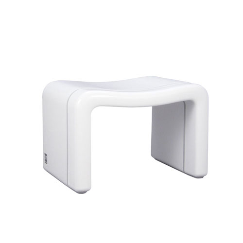 UPR-W-213403 アンティプロ 角風呂椅子MX(白) [UPRW213403]