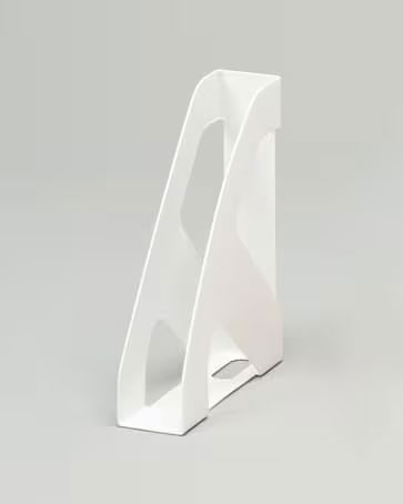 アイリスオーヤマ ファイルスタンド(ホワイト) FS-25ERホワイト IRIS [FS25ERホワイト]