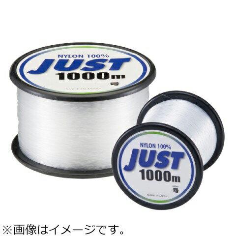 山豊テグス ジャスト 1000m クリア(1.5号/6lb) ジャスト 1000m クリア(1.5ゴウ/6lb) YAMATOYO ナイロンライン 道糸