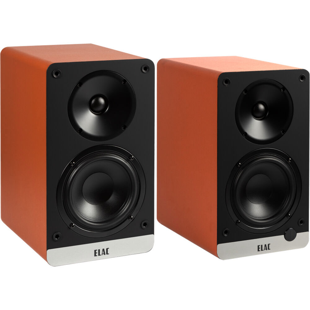 DEBUTCONNEX-DCB41-ORANGE エラック DAC 内蔵アクティブスピーカー（オレンジ）【ペア】限定モデル ELAC Debut ConneX