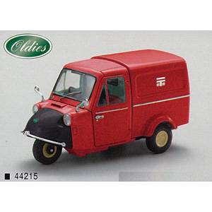 EBBRO 1/43 ダイハツ ミゼット ポストカー 1961 レッド【44215】 ミニカー