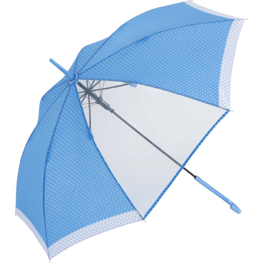 BACKYARD FAMILY(バックヤードファミリー) キッズ ジャンプ傘 58cm(リバースドットブルー) BF024222-1A-2K [BF0242221A2K]