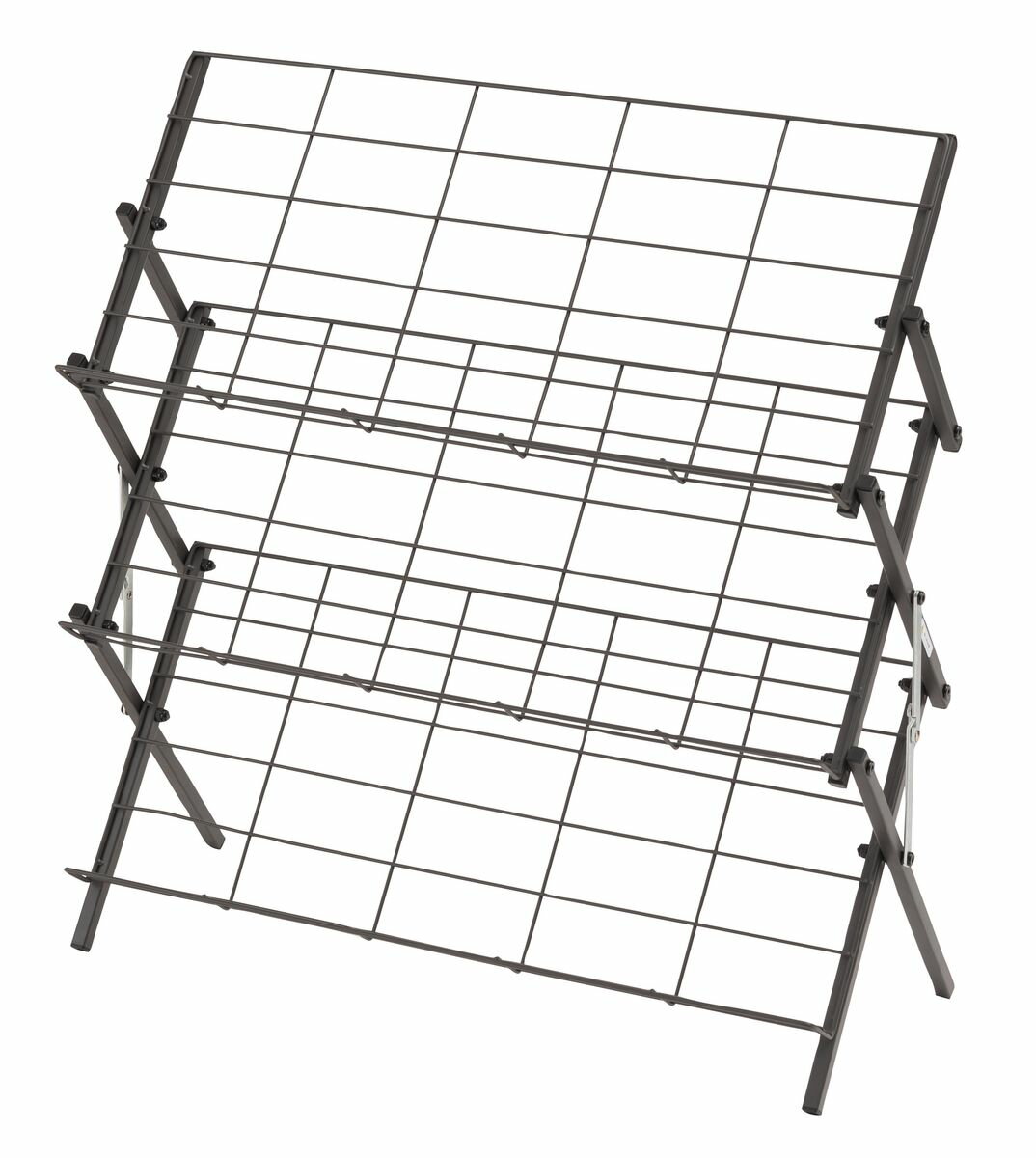 東谷 フォールディングシューズラック(ダークグレー) MIP-68DGY [MIP68DGY]