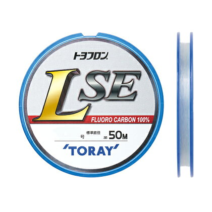東レ トヨフロン L-SE 50m ナチュラル(4号) トヨフロン L-SE 50m ナチュラル(4ゴウ) TORAY フロロカーボンハリス